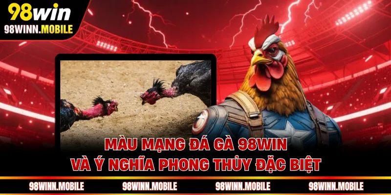 Màu Mạng Đá Gà 98WIN Và Ý Nghĩa Phong Thủy Đặc Biệt